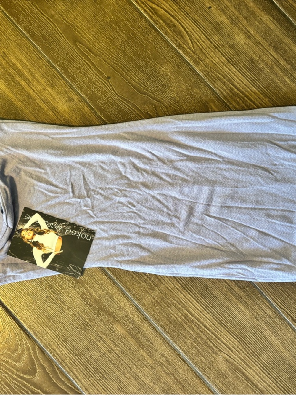 Naked Wardrobe Lavender Mini Dress - Picture 3 of 3